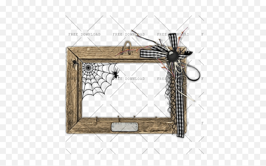 Halloween Frame Png Image With Transparent Background - Transparent Background Halloween Frame Png,Wooden Frame Png