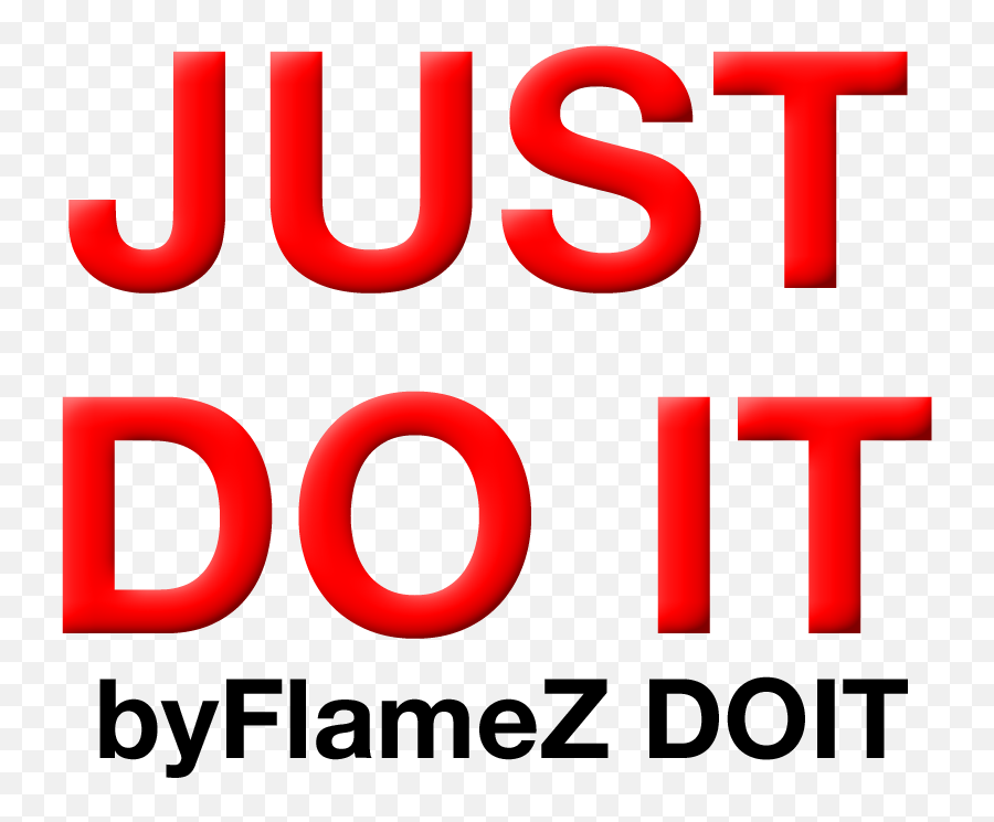 Filebyflamez Doitpng - Wikimedia Commons Dot,Just Do It Png