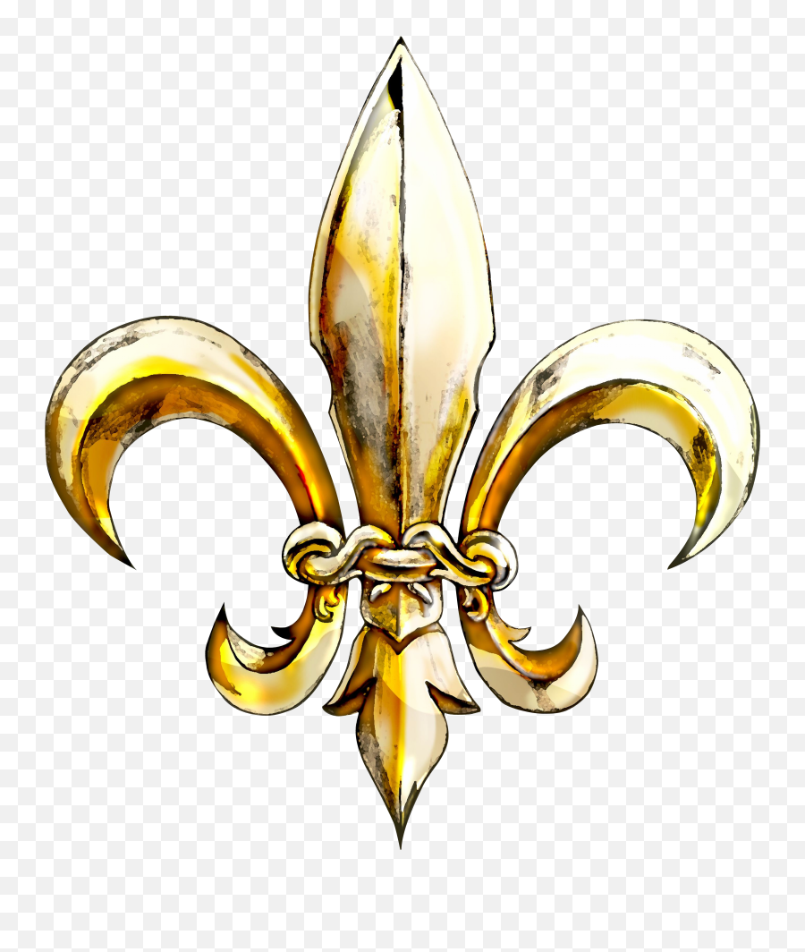 Lineage Design Fleur De Lis T - Gold Fleur De Lis Png,Fleur De Lis Png