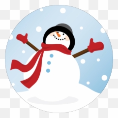 Frosty Snowman Predesigned Template For Your Next Holiday - Christmas Day Png,Frosty The Snowman Png