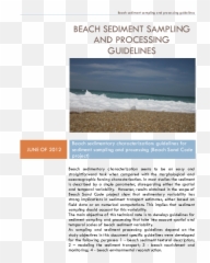 Pdf Beach Sediment Sampling And Processing Guidelines - Language Png,Beach Sand Png