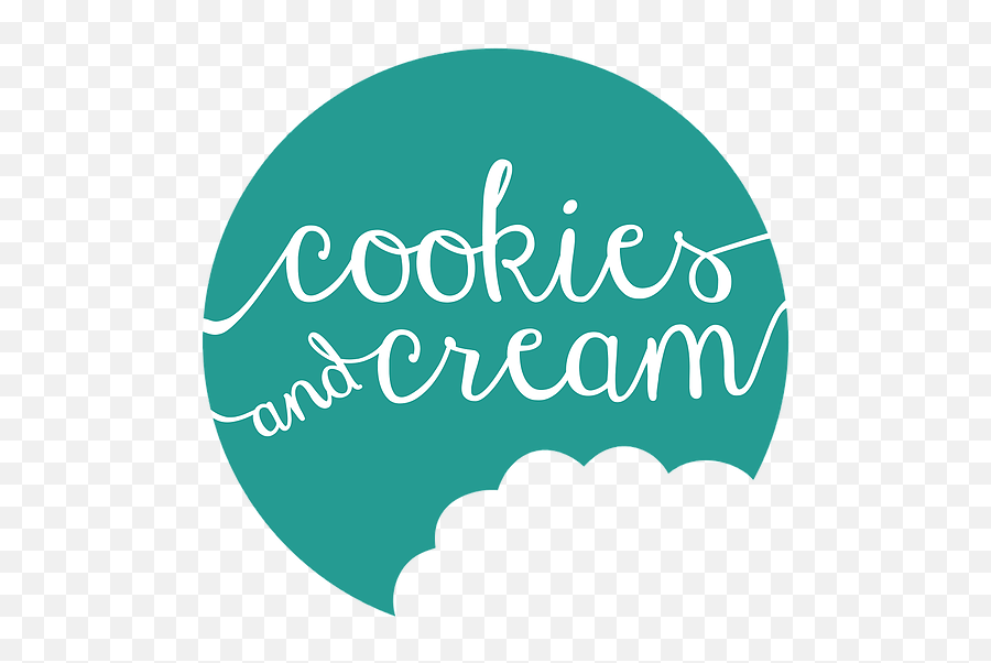 The Cafe Cookies - Andcream Calligraphy Png,Cookies And Cream Png