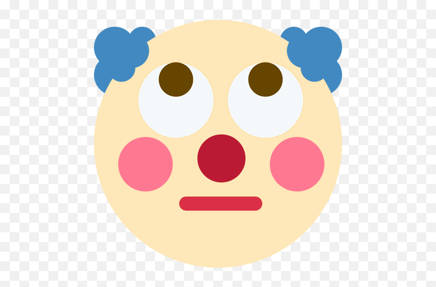 Clownrollingeyes - Eye Roll Emoji Discord Png,Discord Eyes Emoji Transparent