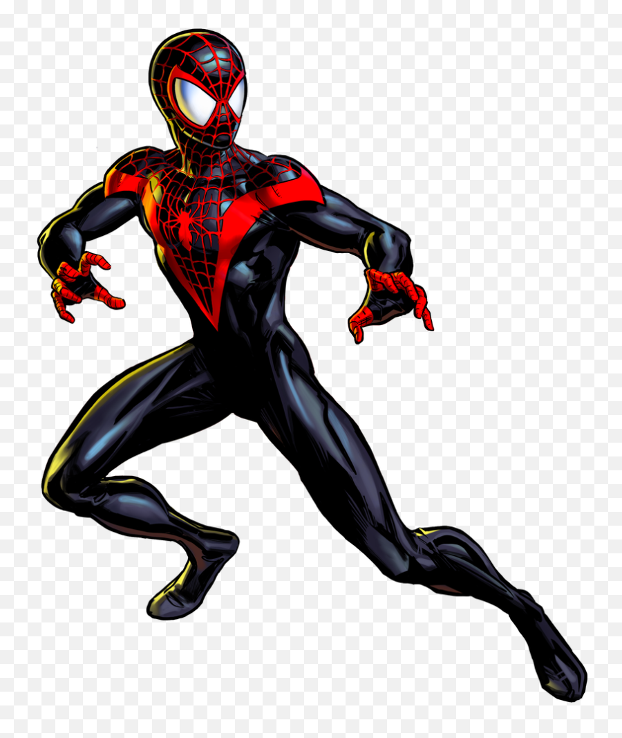 Miles Morales By Alexelz D9zfdol - Spider Man Miles Suit Png,Miles Morales Spiderman Logo