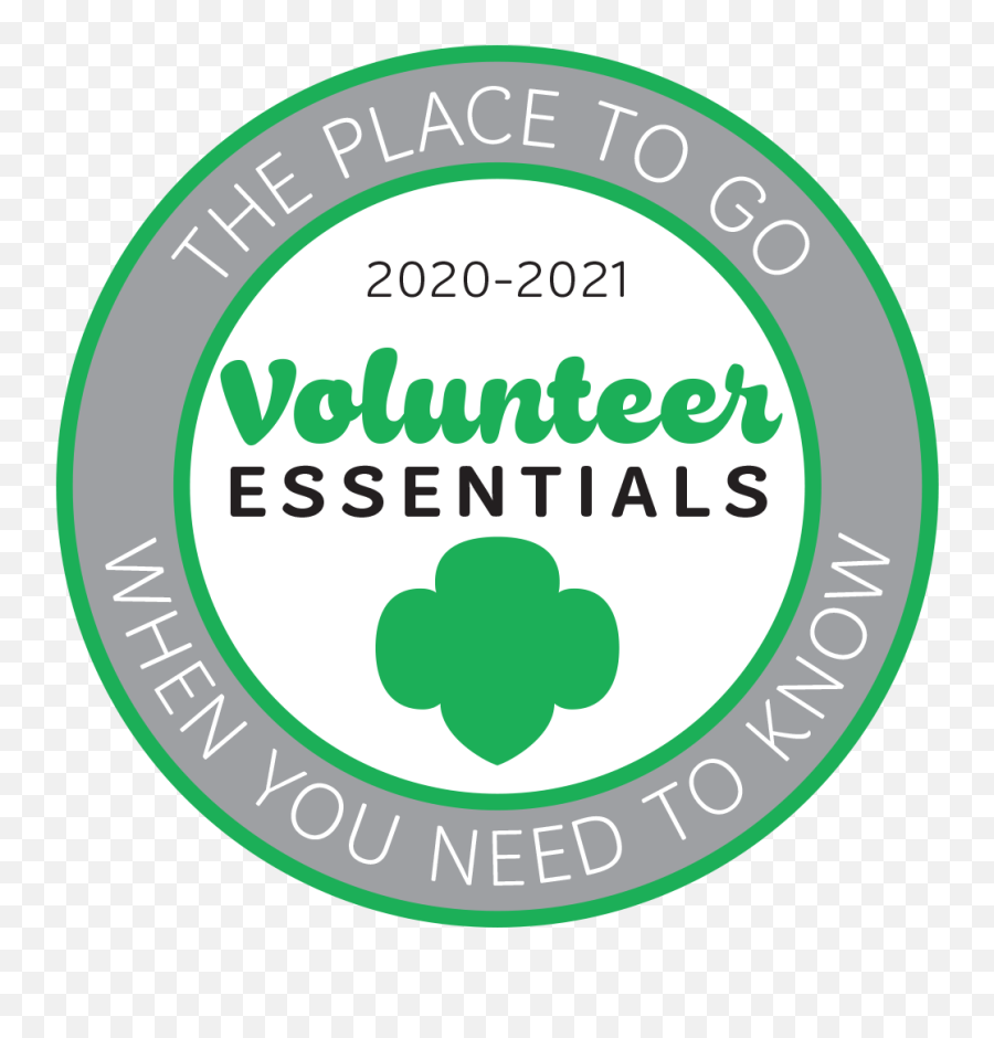 Volunteer Essentials - Vertical Png,Girl Scouts Logo Png