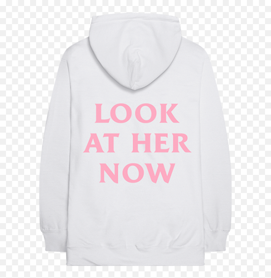 Looking Back White Hoodie - Selena Gomez Hoodie Merch Png,White Hoodie Png