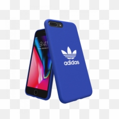 Trefoil Snap Case Blue Iphone - 8 Plus Adidas png