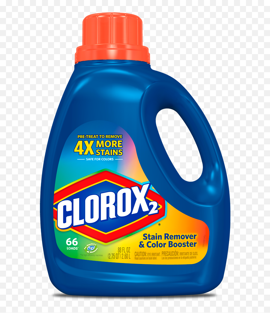 Non Chlorine Bleach U2013 Liquid Stain Remover Clorox - Clorox 2 Png,Manchas De Pintura Png