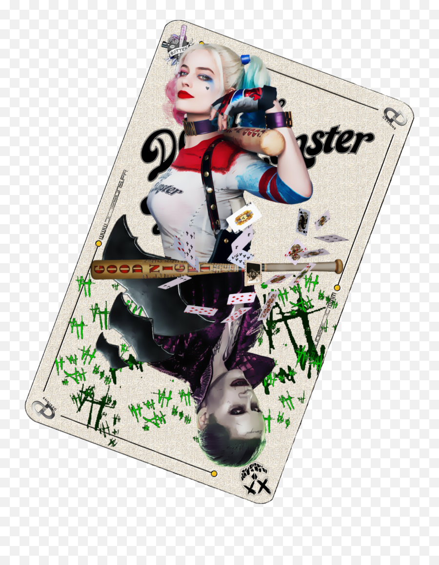 Drawing Digitally Harley Quinn - Harley Quinn And Joker Png,Suicide Squad Png
