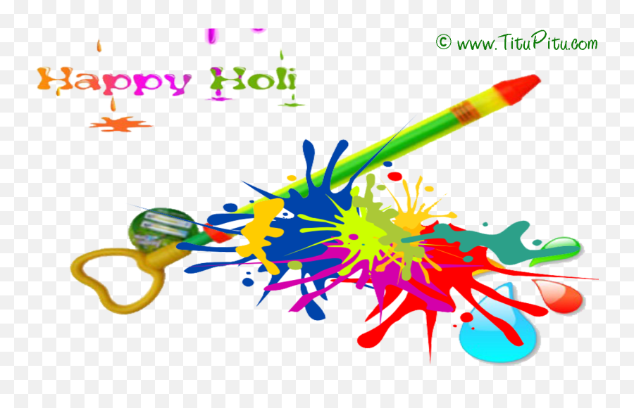 Download Free Png Holi Pichkari Water Gun Transparent - Holi Pichkari Image Png,Squirt Gun Png