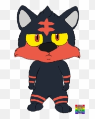 Litten Png Image With No Background - Portable Network Graphics,Litten Png