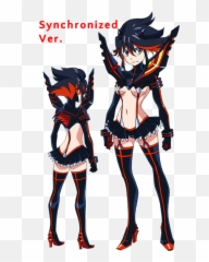 Kill La Ryuko Matoi Senketsu Ver - Kill La Kill Ryuko Reference Png,Ryuko Matoi Transparent
