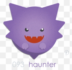 Poké - Dots Haunter pokemon Pokemon Haunting Happy png