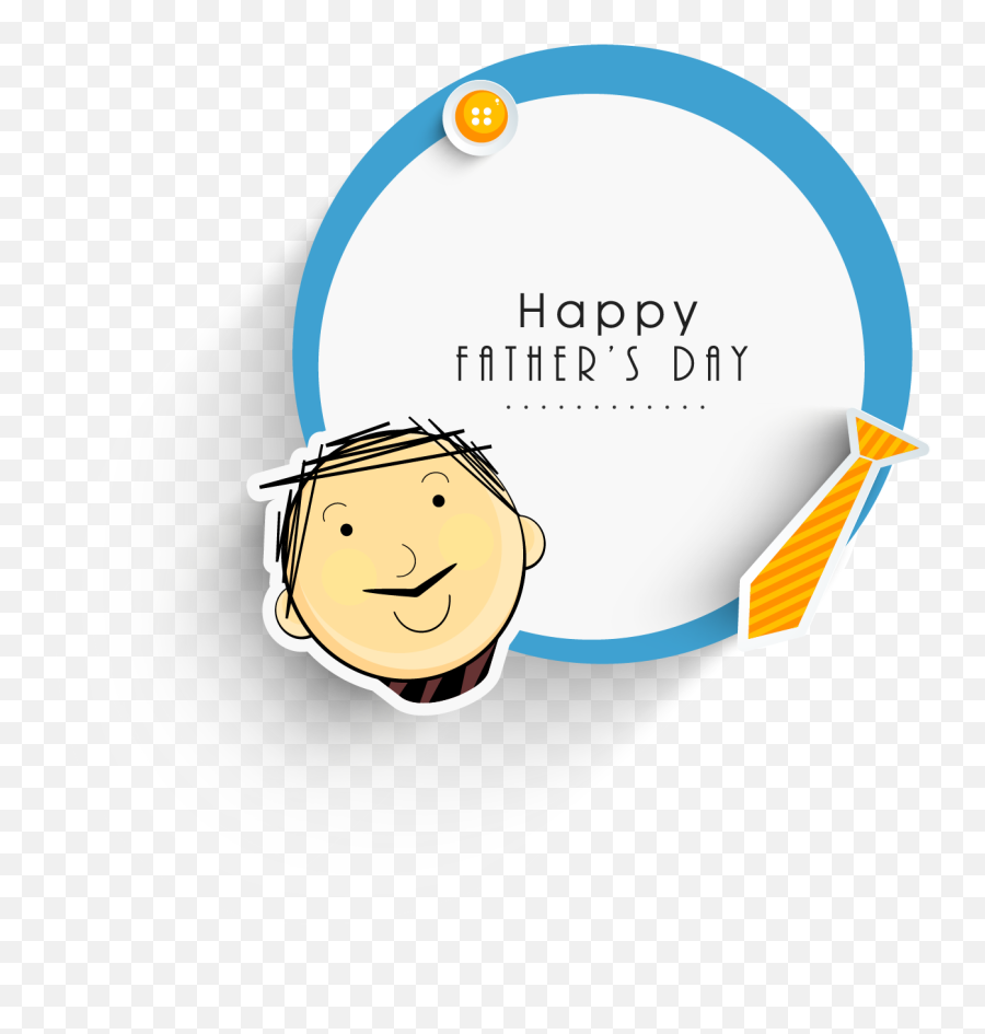 Fathers Day Card Png - Cartoon,Father's Day Png