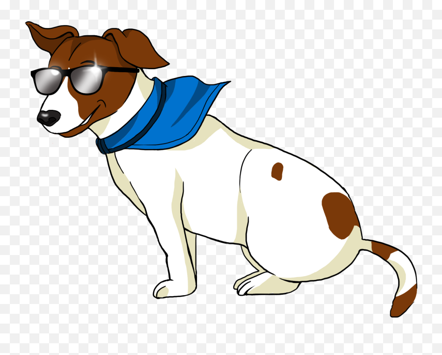 Pets Cartoon - Sheracartooncom Dog Catches Something Png,Cartoon Sunglasses Png