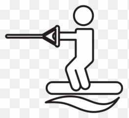 Water Ski Sport Icon - Sporty png