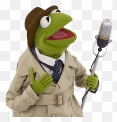 Weekly Muppet Wednesdays Kermit The Frog Mindset - Reporter Sesame Street png