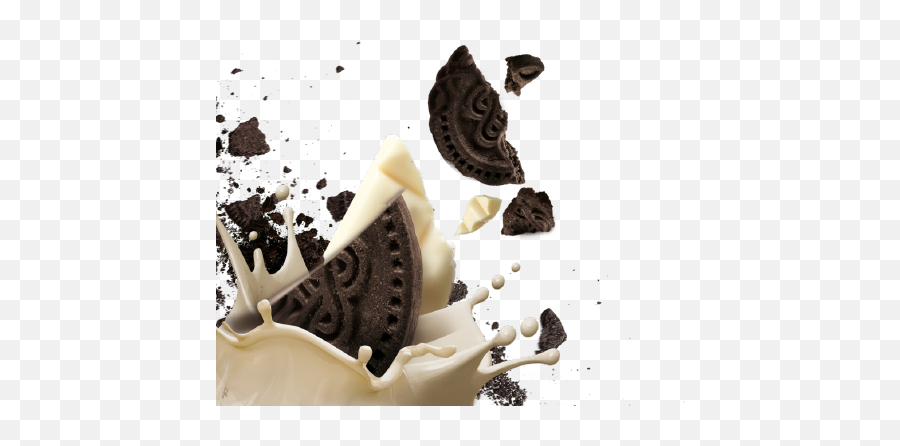 Download Full Cookies - Chocolate Cookies Splash Png Png Hangyo Ice Cream Family Pack Price,Chocolate Splash Png