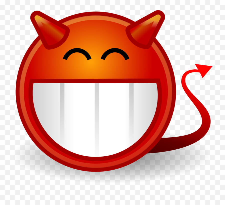 Picture - Devil Smiley Face Png,Devil Emoji Png