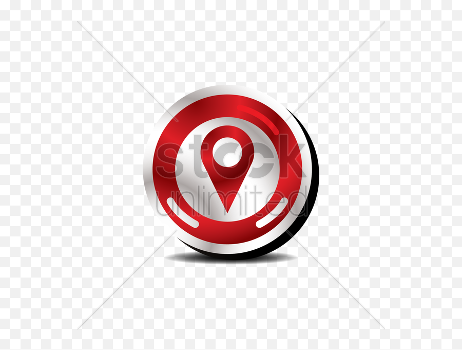 Free Map Pointer Icon Vector Image - 1617535 Stockunlimited Dot Png,Google Map Pointer Icon
