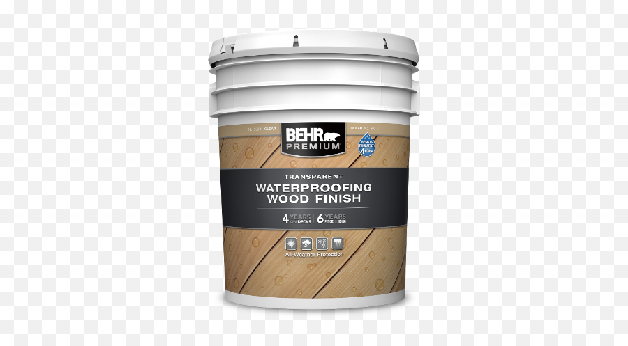 Transparent Waterproofing Wood Finish Behr Premium Pro - Behr Flat Ceiling Paint Png,Walnut Transparent