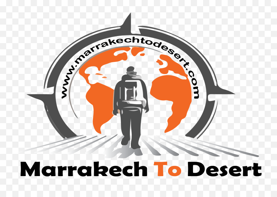 Camel Trekking - Marrakech To Desert Illustration Png,Camel Logo