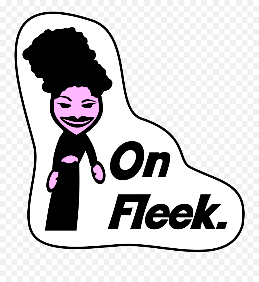Icon Sticker - On Fleek Openclipart Hair Design Png,Icon Decal