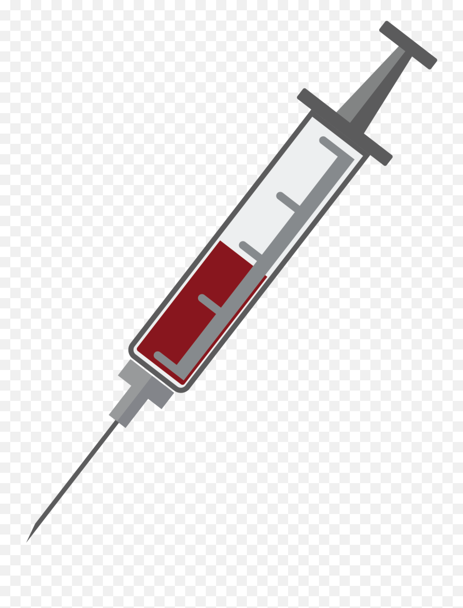 Syringe Injection Hypodermic Needle - Gray Syringe Png Needle Png,Syringe Transparent Background