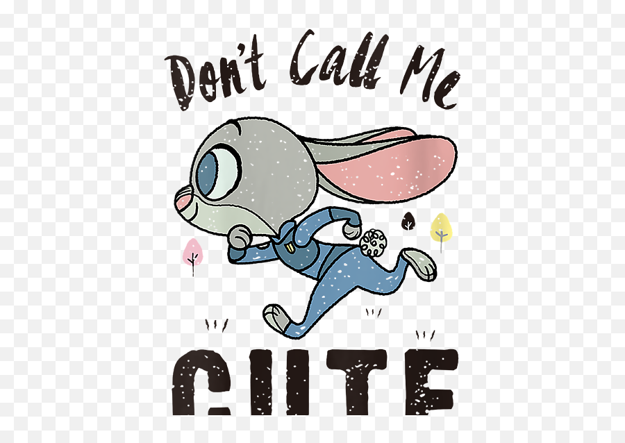 Womens Disney Zootopia Judy Hopps Dont Call Me Cute Face - Dot Png,Judy Hopps Icon