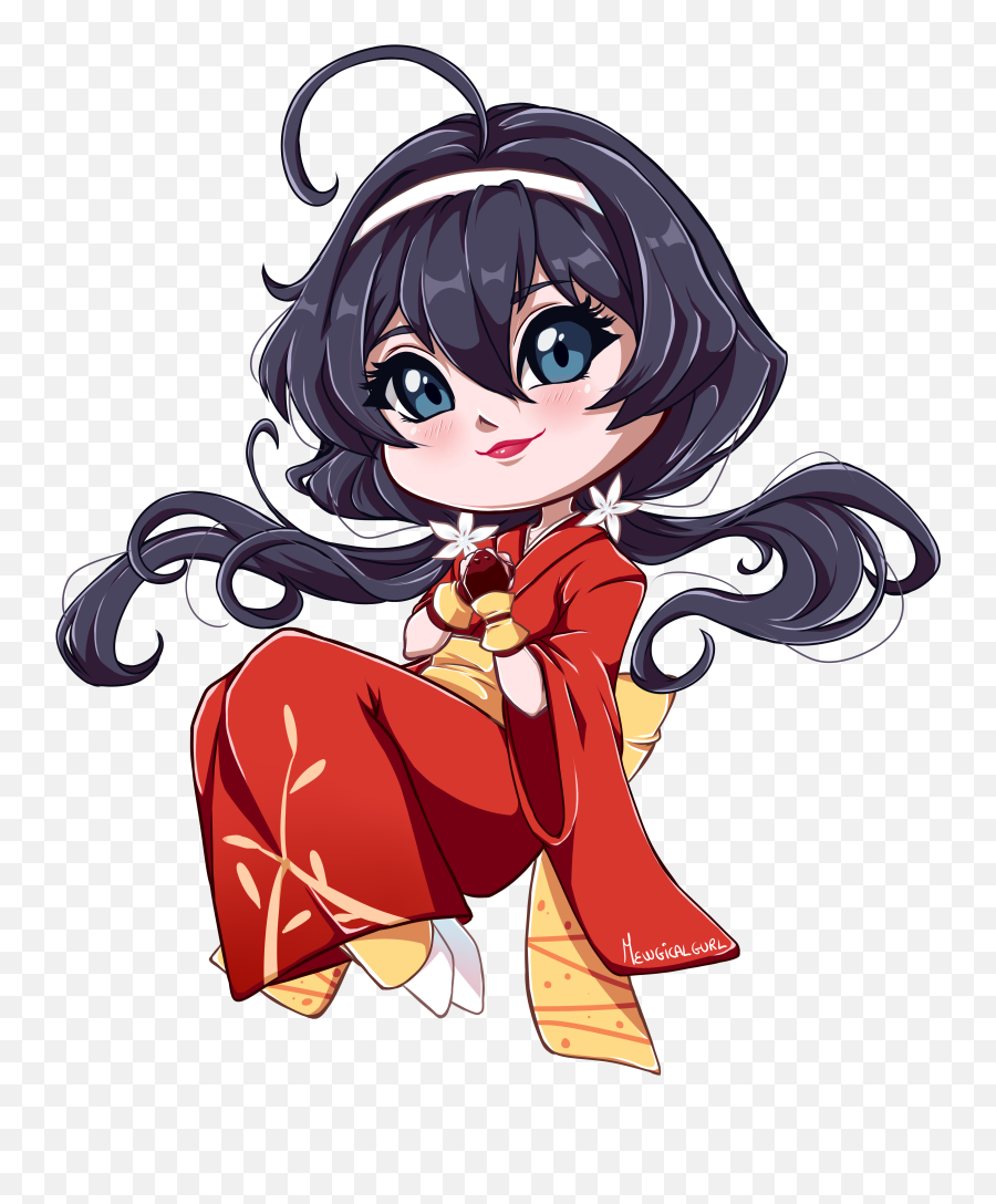 Kyouka Chibi Bungoustraydogs - Cartoon Png,Anime Chibi Png - free ...