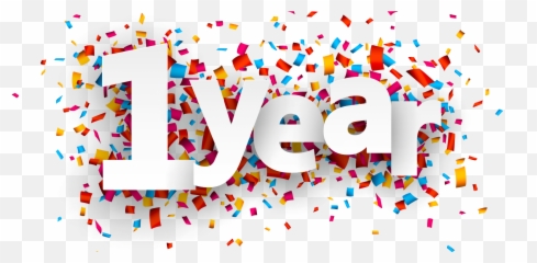 1 Year Blog Anniversary U2013 Reflection And Outlook - Vd Style 1 Year Anniversary Transparent Background Png,Anniversary Png