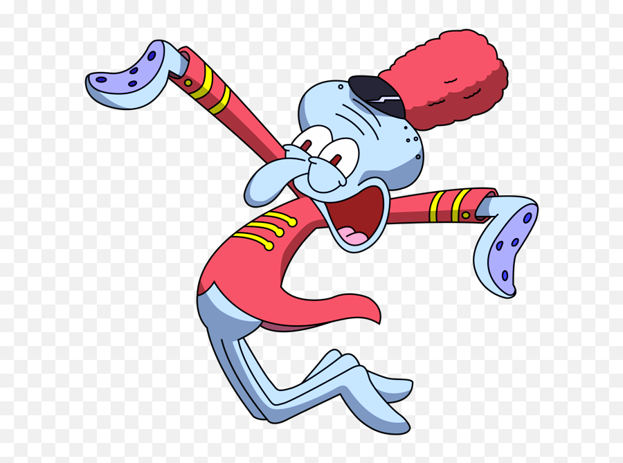 Download Squidward Tentacles Looking - Squidward Png,Tentacles Transparent Background
