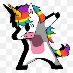 Unicorn Dab - Unicorn Clipart Full Size Clipart 1487214 Dabbing Unicorn Pixel Art Grid Png,Dab Png