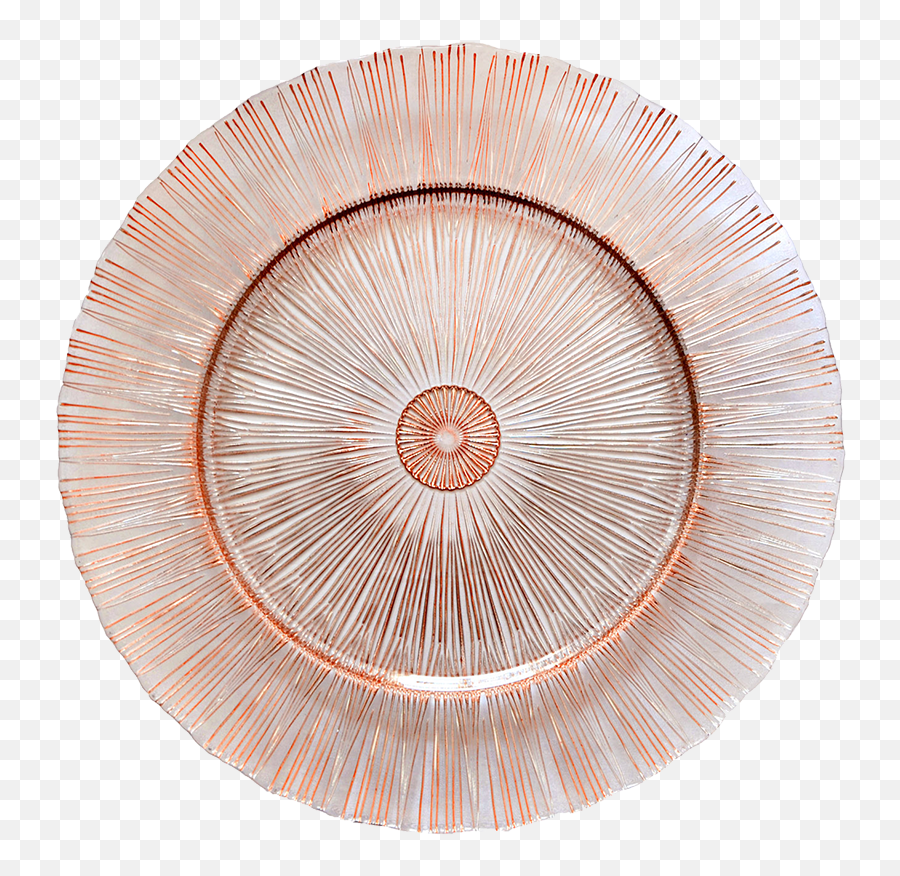 Download Hd Sunray Design Glass Charger - Circle Transparent Circle Png,Sunray Png