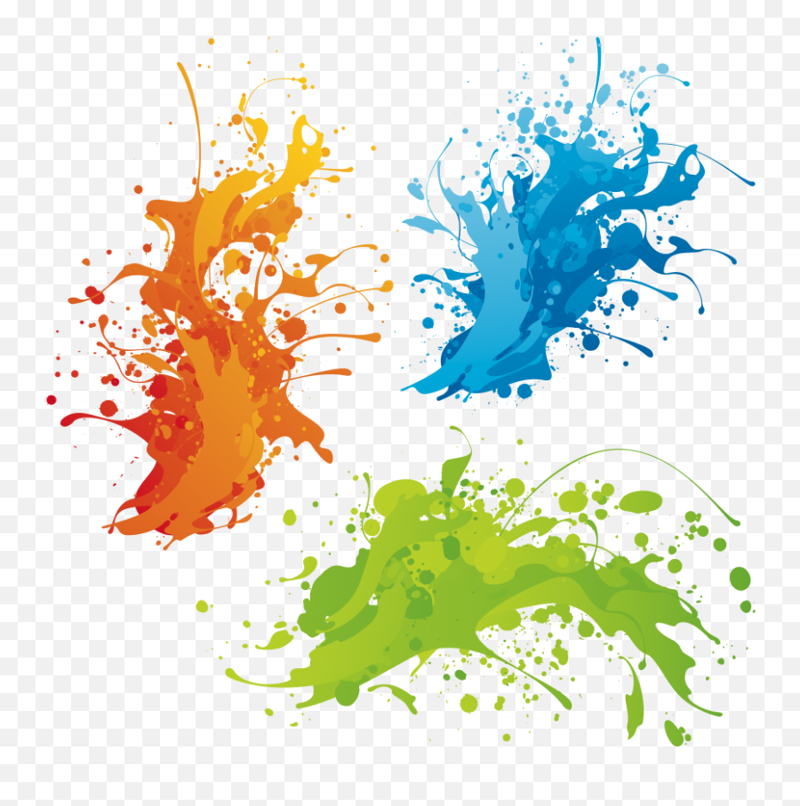Holi Color Clip Art - Holi Color Png Transparent Images Png Paint Splash Png,Colored Smoke Png