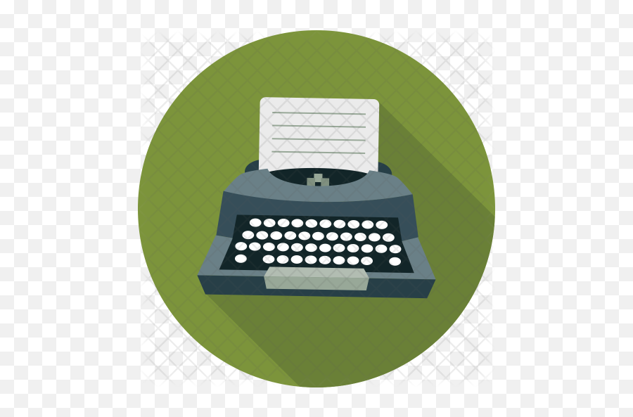 Typewriter Icon - Icon Typewriter Free Png,Typewriter Png