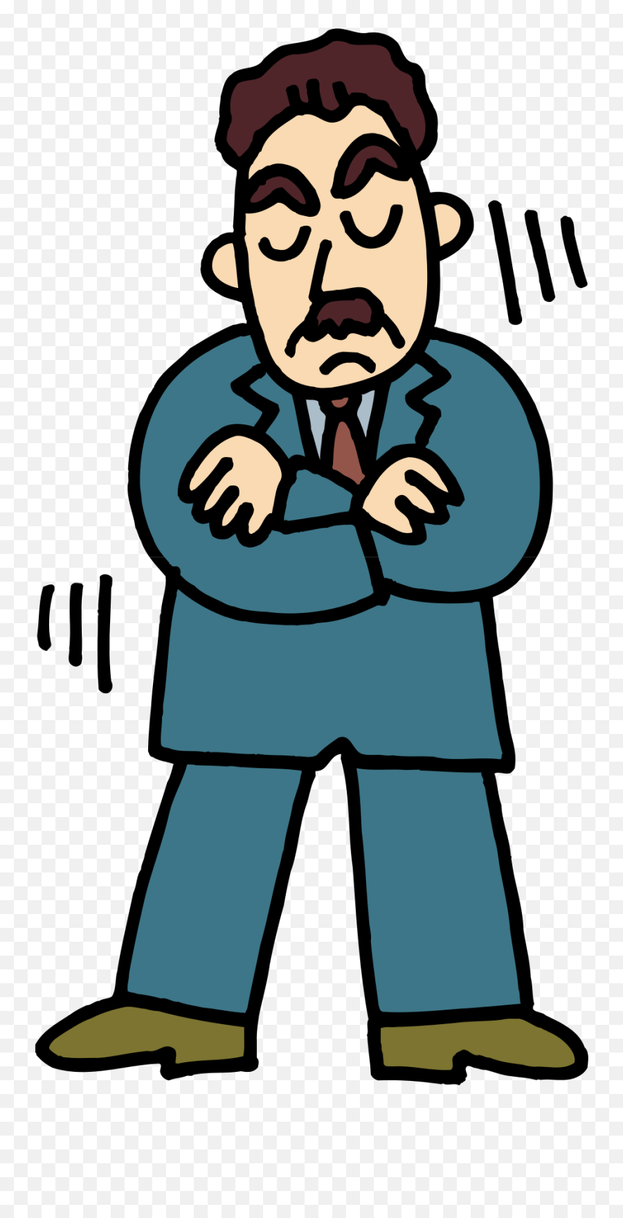 Clip Art - Angry Man Png Cartoon,Angry Man Png - free transparent png  images 