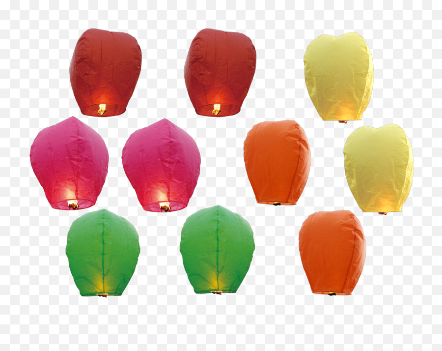 Sky Lantern Png Transparent Images - Diwali Fire Balloon Png,Lantern Transparent Background