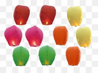 Sky Lantern Png Transparent Images - Diwali Fire Balloon