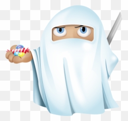 Ninja Ghost Halloween Yooicons 48px Icon Gallery - png