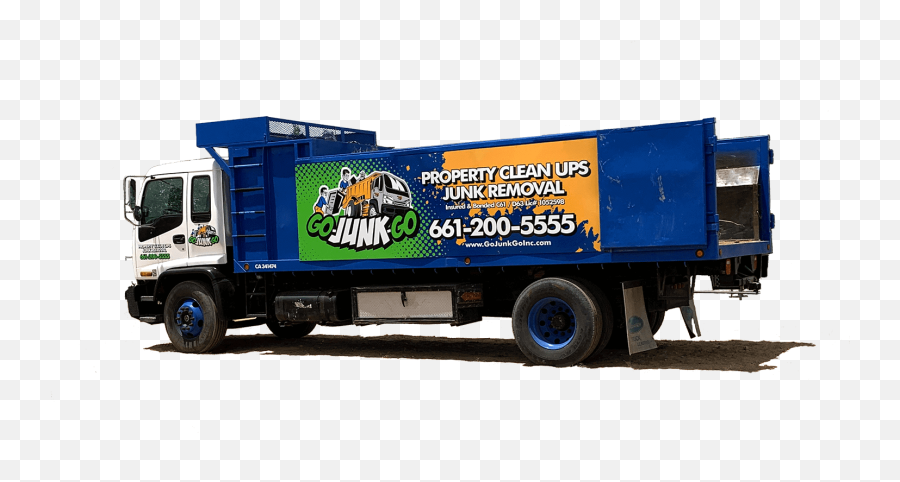 Go Junk - Top Rated Local Junk Removal Services In Palmdale Trailer Truck Png,Junk Png