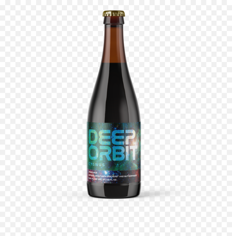 Deep Orbit Cygnus Other Half Brewing - Glass Bottle Png,Snickers Png