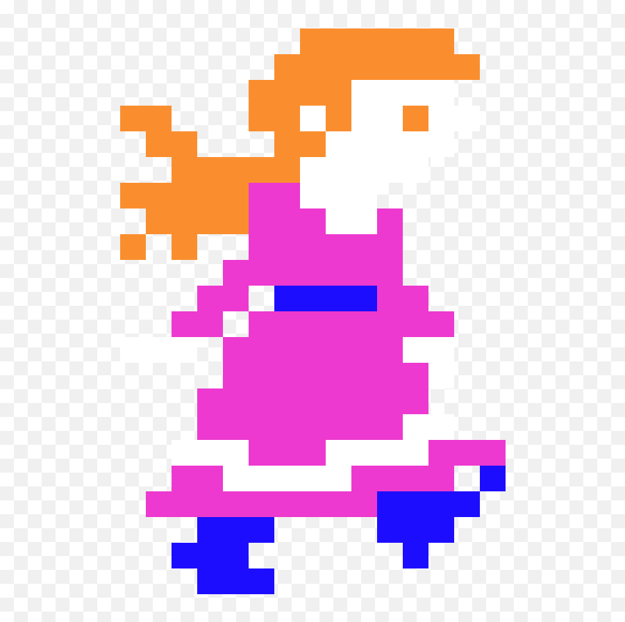 Pixilart - Pauline Donkey Kong Arcade Sprite 3 By Rose Pauline Donkey Kong 1981 Png,Diddy Kong Png