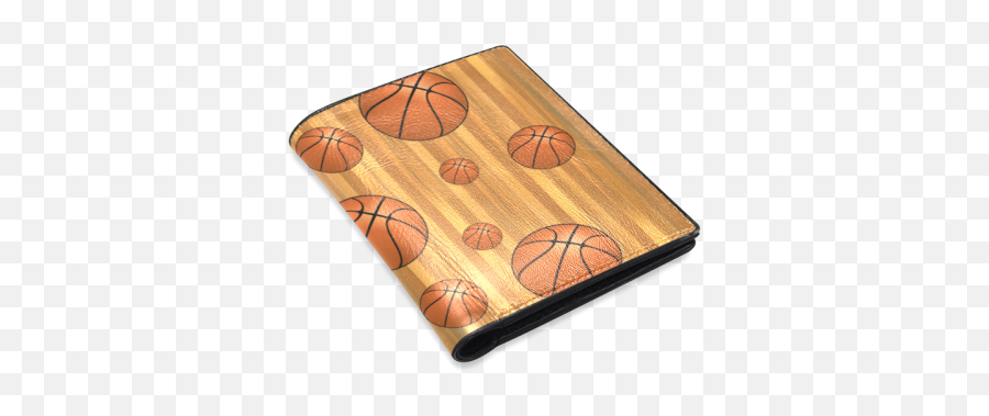 Basketballs With Wood Background Menu0027s Leather Wallet Model 1612 Id D289965 Png Transparent