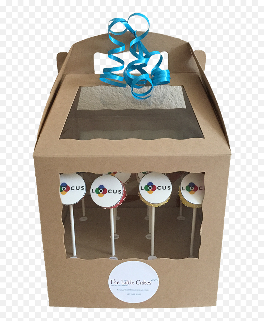 Cake Pops Gift Box - Cake Pop Design Box Png,Cake Pops Png