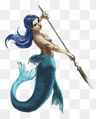 Mermaid - Dragon Png,Mermaid Png