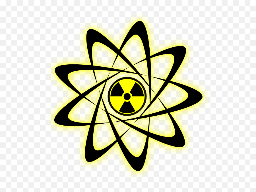 Nuclear Energy Free Svg - Symbol Nuclear Energy Clip Art Png,Radioactive Symbol Transparent