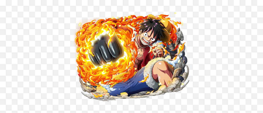 One Piece Treasure Cruise Bandai Namco Entertainment - Luffy Red Hawk Hd Png,Luffy Png