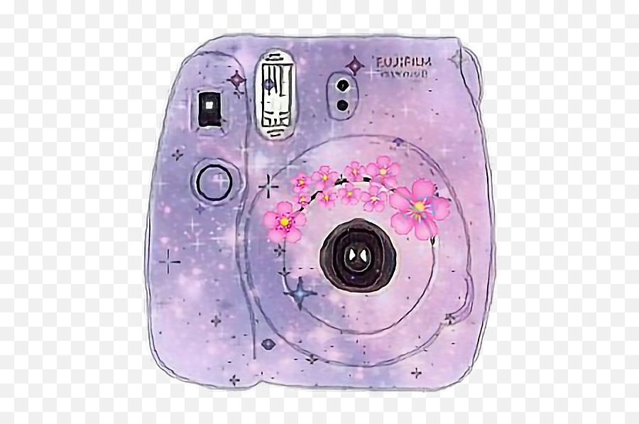 Download Hd Jpg Black And White Galaxy Sticker By - Polaroid Camera Png Transparent Background,Transparent Background Tumblr