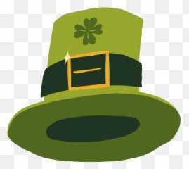 Leprechaun Hat Graphic - Shamrock Png,Leprechaun Hat Png